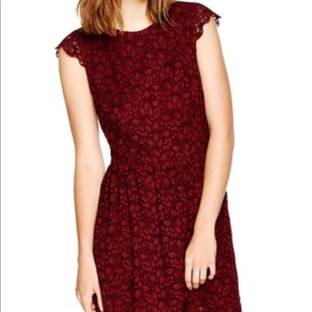Aritzia Talula Belgravia Burgundy Dress Size 0